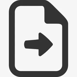 墨迹方形内的箭头免抠