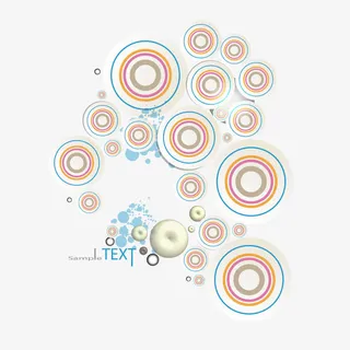 彩色促销元素免抠