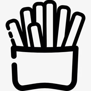 炸土豆图标免抠