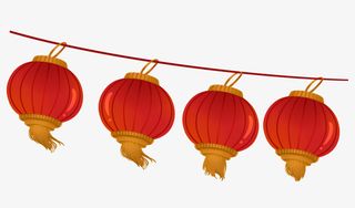 灯笼元宵节日免抠