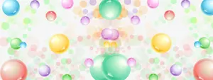 创意合成质感彩色形状球体免抠