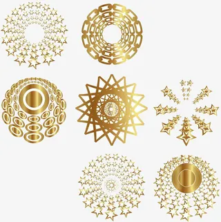 圣诞装饰素材花纹图标免抠