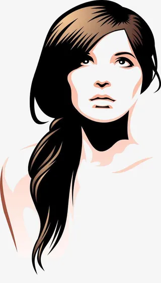 深邃的眼神免抠