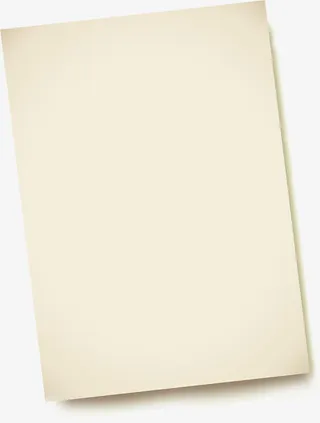 白色纸张高清表面效果免抠