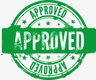 英文已认证标志免抠