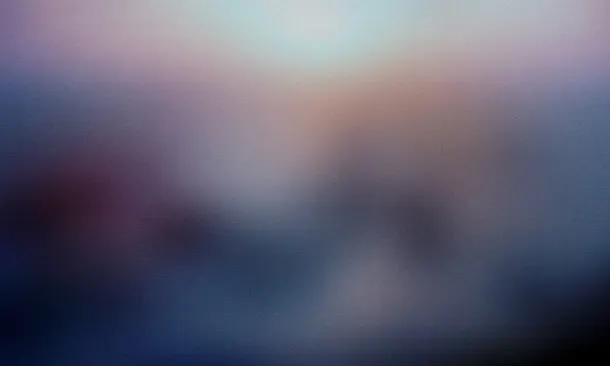 白紫色渐变模糊海报免抠