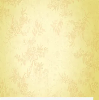 素雅花纹春节海报免抠