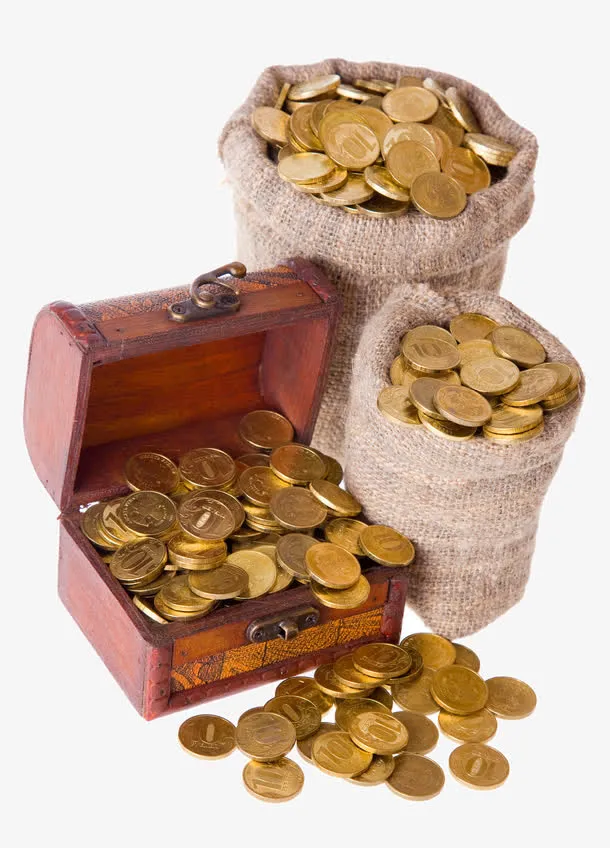 金融箱子免抠