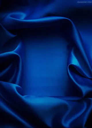 海军蓝丝绸效果图免抠