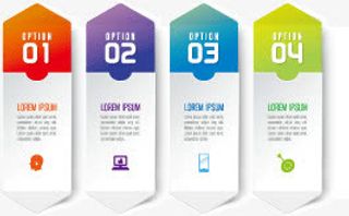 信息分类边框ppt元素免抠