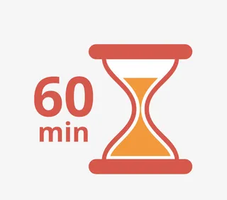 矢量倒计时一小时免抠