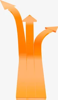 几何立体箭头免抠