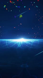 闪烁简约科技感商务H5背景素材高清