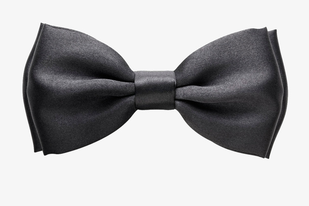 黑色领结PNG素材免抠