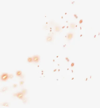 粉红色漂浮火花装饰免抠