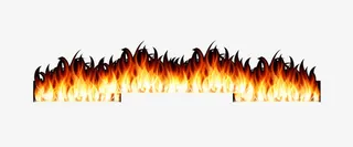 火焰装饰框免抠