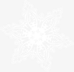 冬季雪花海报设计素材免抠