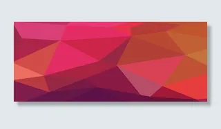 立体几何红色背景高清