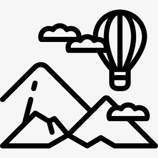 热气球图标免抠