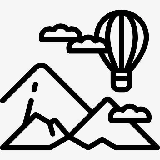 热气球图标免抠