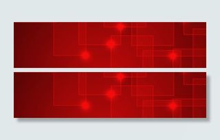 红色科技背景高清