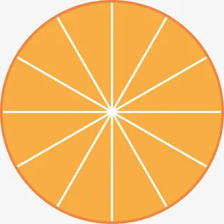 卡通橘子水果免抠