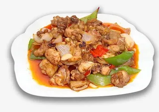 餐饮大盆鸡免抠