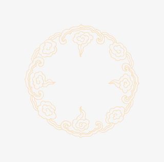 祥云边框免抠