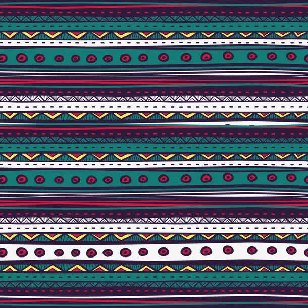 矢量部落民族风格纹路免抠