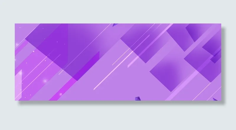 紫色扁平几何图案背景高清