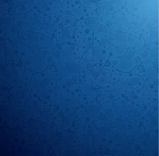 古风蓝色装饰底纹免抠