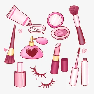 美妆装饰图案免抠
