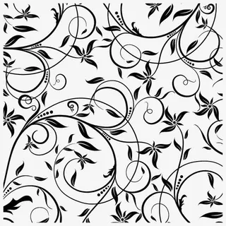 藤蔓枝条矢量免抠