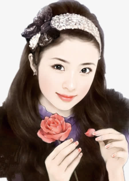 美女免抠