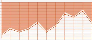 矢量股票走势图免抠