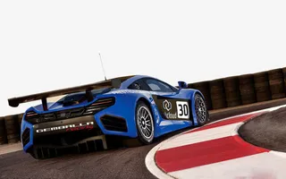 酷炫蓝色跑车转弯瞬间免抠