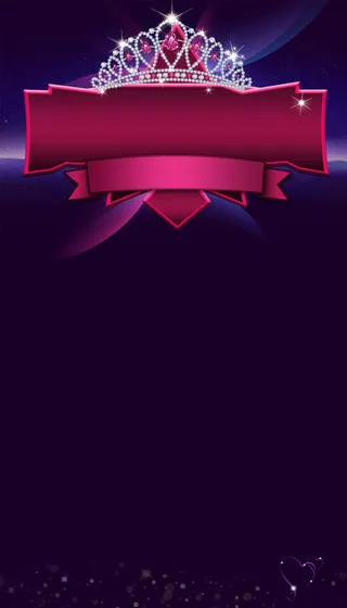 紫色渐变皇冠海报背景高清