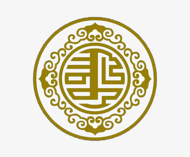 蒙古图案图片免抠