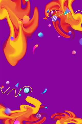 流体渐变双11狂欢购物节促销活动高清