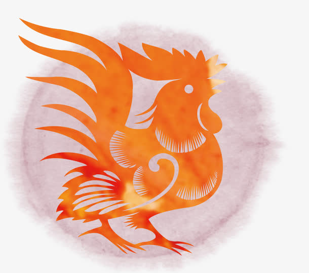 金鸡元素免抠