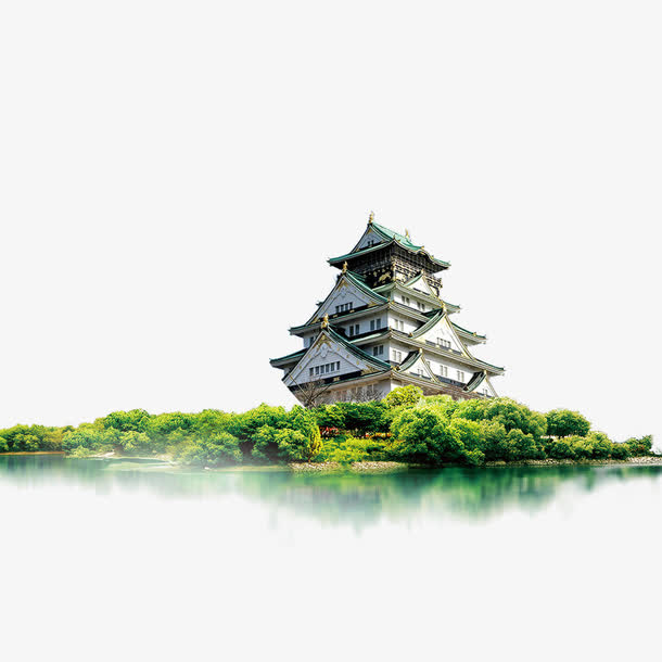 日本建筑免抠