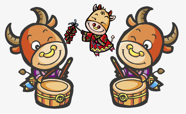 属牛大鼓免抠