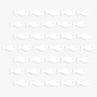 立体鱼背景矢量图