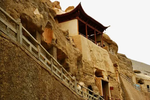 甘肃敦煌莫高窟图片四免抠