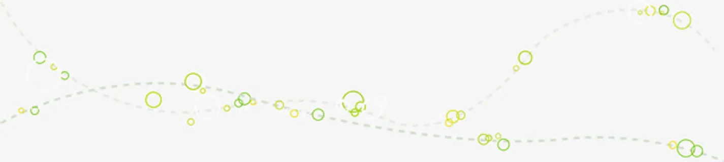 绿色潮流花纹免抠