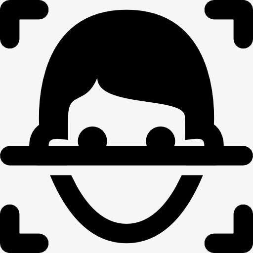 的脸识别扫描Windows-8-icons免抠
