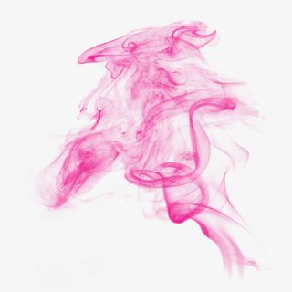 星光流动红色云烟免抠