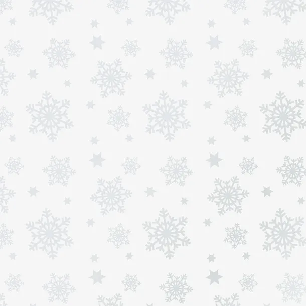 灰色冬季雪花背景