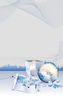 商务灰色简约大气宣传背景高清