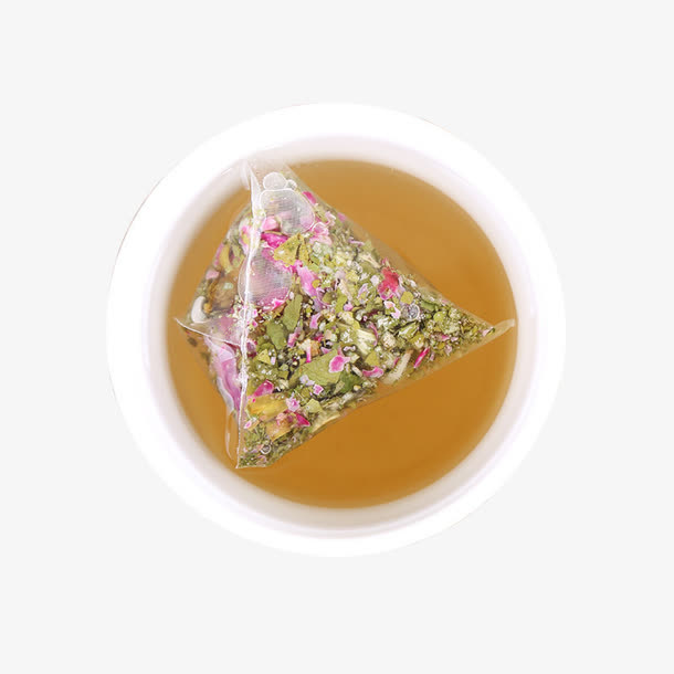 玫瑰荷叶茶免抠
